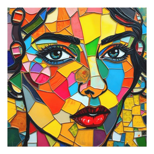 “Prismara” - Fragments of Her Flame Foto Afdruk (Voorkant)