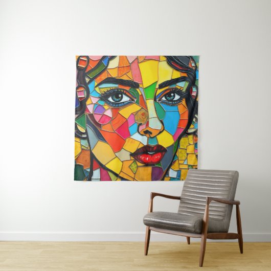 “Prismara” - Fragments of Her Flame Wandkleed (In situ)