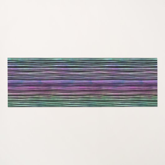 Prismatic Aurora : Yoga Mat (Achterkant (horizontaal))