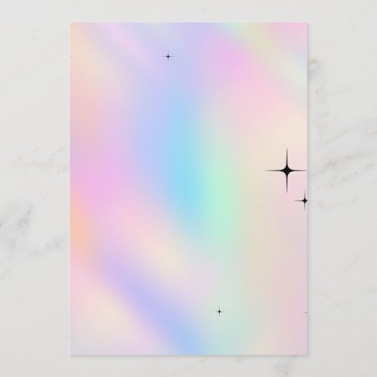 Prismatic Bedankt kaart Kleine bedrijven (Achterkant)