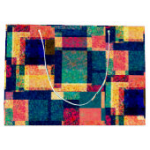 Prismatic Blocks – Modern Abstract Geometric Groot Cadeauzakje (Achterkant)