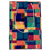 Prismatic Blocks – Modern Abstract Geometric Medium Cadeauzakje (Voorkant)