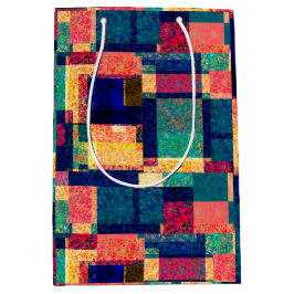 Prismatic Blocks – Modern Abstract Geometric Medium Cadeauzakje