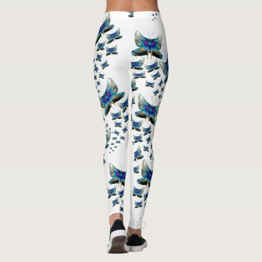 Prismatic Butterfly Cascade Leggings (Achterkant)