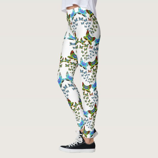 Prismatic Butterfly Swarm Leggings (Links)