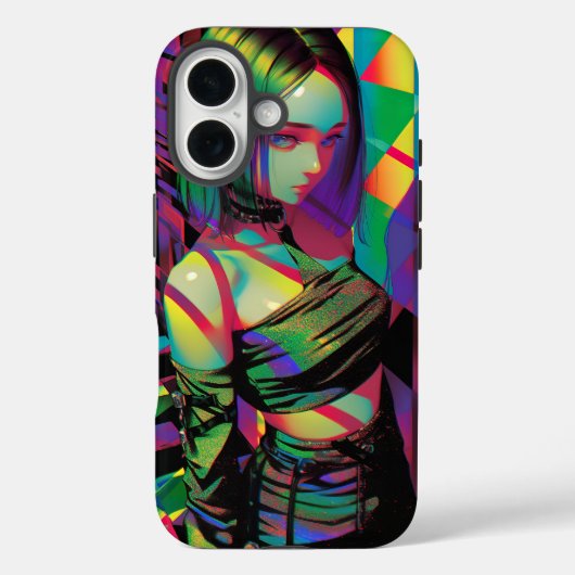 Prismatic Club Elf in Glitter Wrap Set Case-Mate iPhone Case (Achterkant)