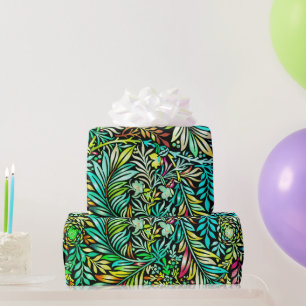 Prismatic Fern Green Cadeaupapier