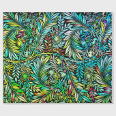 Prismatic Fern Green Cadeaupapier (Vlak)