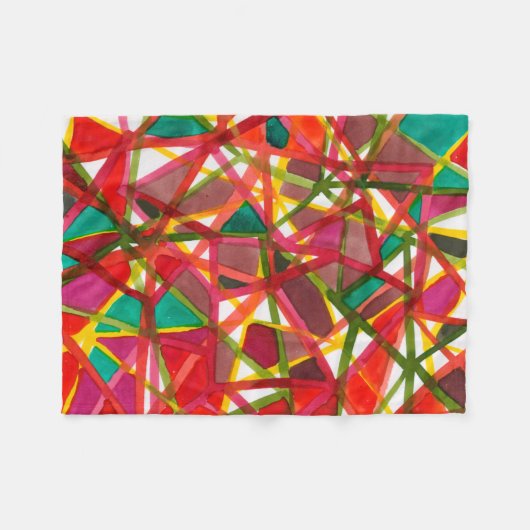 Prismatic II Fleece Deken (Voorkant (Horizontaal))