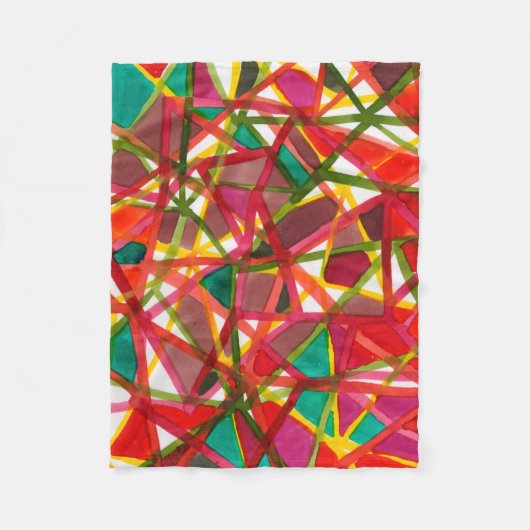 Prismatic II Fleece Deken (Voorkant)