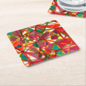 Prismatic II Kartonnen Onderzetters (Schuin)