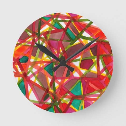 Prismatic II Ronde Klok (Voorkant)