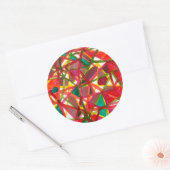 Prismatic II Ronde Sticker (Envelop)