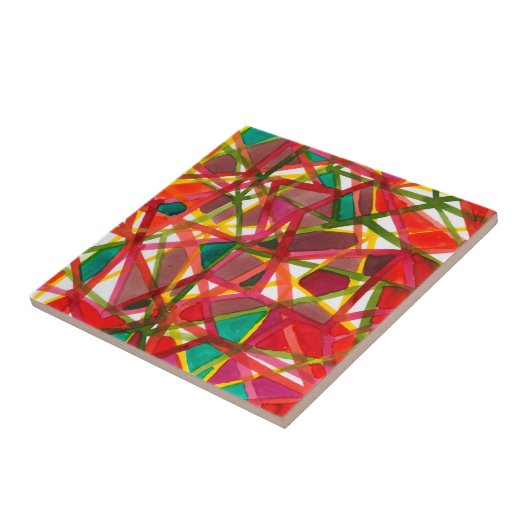 Prismatic II Tegeltje (Zijkant)