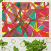 Prismatic II Theedoek (Gevouwen)