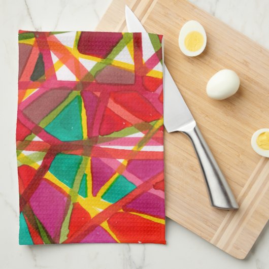 Prismatic II Theedoek (Quarter Fold)