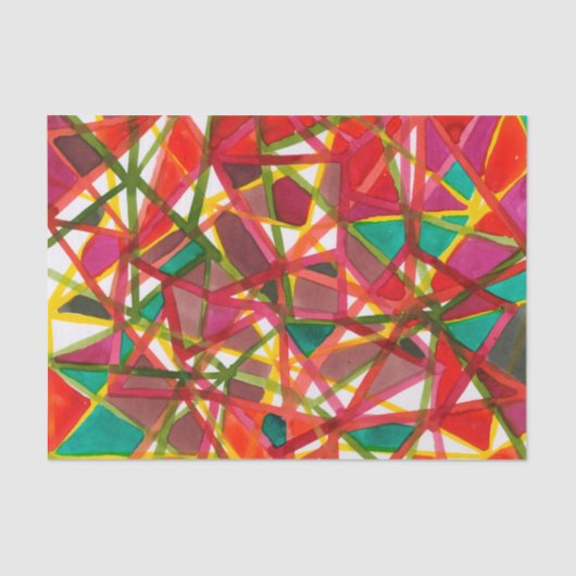 Prismatic II Tissuepapier (Voorkant)