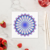 Prismatic Mandala Napkins Servet (Insitu)