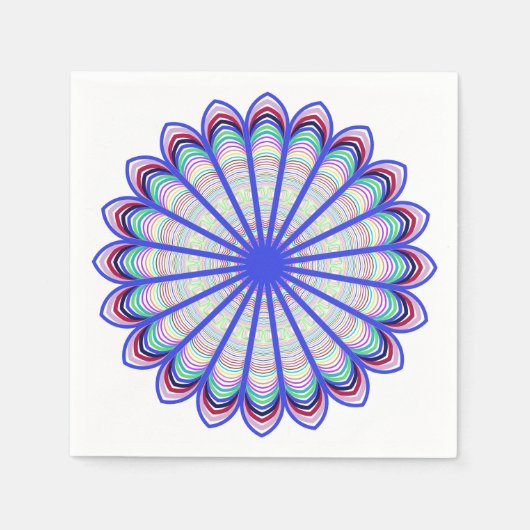 Prismatic Mandala Napkins Servet (Voorkant)