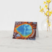 Prismatic Springs-Wenskaart Kaart (Gele Bloem)