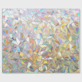 Prismatic Stained Glass Effect - Rainbow Prismatic Cadeaupapier (Vlak)