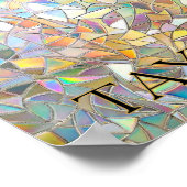 Prismatic Stained Glass Effect - Rainbow Prismatic Poster (Hoek)