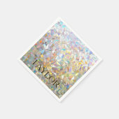 Prismatic Stained Glass Effect - Rainbow Prismatic Servet (Hoek)