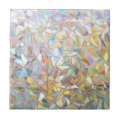 Prismatic Stained Glass Effect - Rainbow Prismatic Tegeltje (Voorkant)