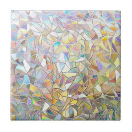 Prismatic Stained Glass Effect - Rainbow Prismatic Tegeltje