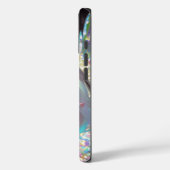Prismatic Winged Face beroemd gemaakt door Midnigh Case-Mate iPhone Case (Achterkant / Links)