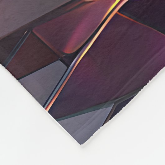 Prismatiek Fleece Deken (Hoek)