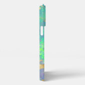 Prismatisch Blauwe Opal Modern Glam iPhone Hoesje iPhone 13 Pro Max Hoesje (Rechterkant)