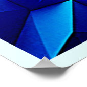 Prismatisch geometrisch kleurwervelontwerp poster (Hoek)