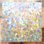 Prismatisch Glas in lood Effect - Rainbow Prismati Raamsticker (Vel 2)