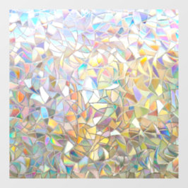 Prismatisch Glas-in-Lood Effect - Regenboog Prisma Raamsticker