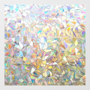 Prismatisch Glas-in-Lood Effect - Regenboog Prisma Raamsticker
