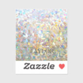 Prismatisch Glas-in-Lood Effect - Regenboog Prisma Sticker (Vel)
