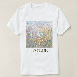 Prismatisch Glas-in-Lood Effect - Regenboog Prisma T-shirt