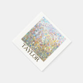Prismatisch Glas-in-lood Effect Servet (Hoek)