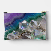 Prismatisch Kwarts Fusie Levendig Kristal Design Etui (Achterkant)