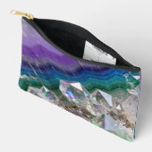 Prismatisch Kwarts Fusie Levendig Kristal Design Etui (Open)