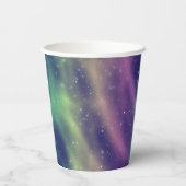 Prismatisch noorderlicht: papieren bekers (Achterkant)