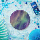 Prismatisch noorderlicht: papieren bordje (Feest)