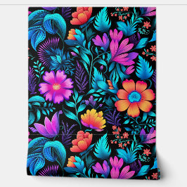 Prismatisch Petalscape Botanisch Behang