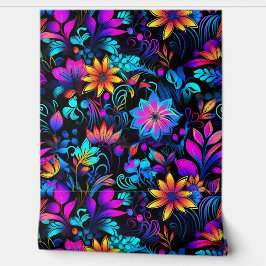 Prismatisch Petalscape Botanisch Behang