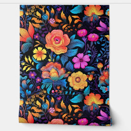 Prismatisch Petalscape Botanisch Behang