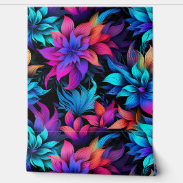 Prismatisch Petalscape Botanisch Behang