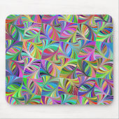 Prismatische Abstracte geometrische achtergrond Muismat (Voorkant)