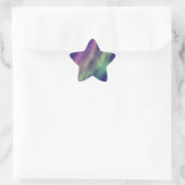prismatische aurora : ster sticker (Tas)