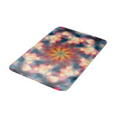 Prismatische caleidoscopische psychedelische manda badmat (Gekanteld)